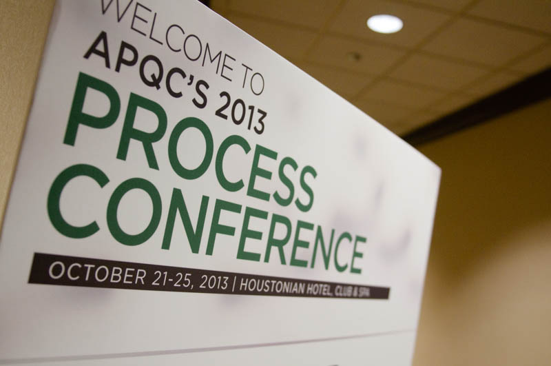 APQC's 2013 Process Conference Recap